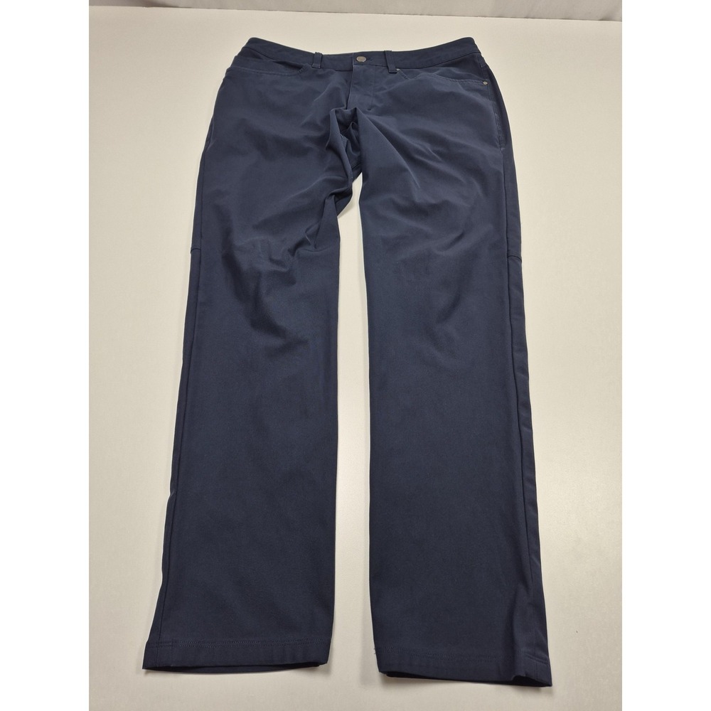 Lululemon Men's ABC Pant Slim 32x30 Navy FLAW SMALL HOLE